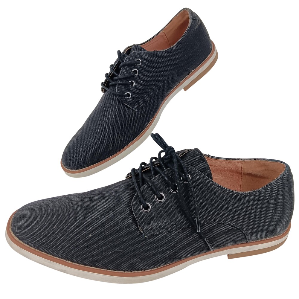 Madden Shoes Mens Size 12 Canvas Lace Up Casual Oxford Dress M-FESTIV EU 45